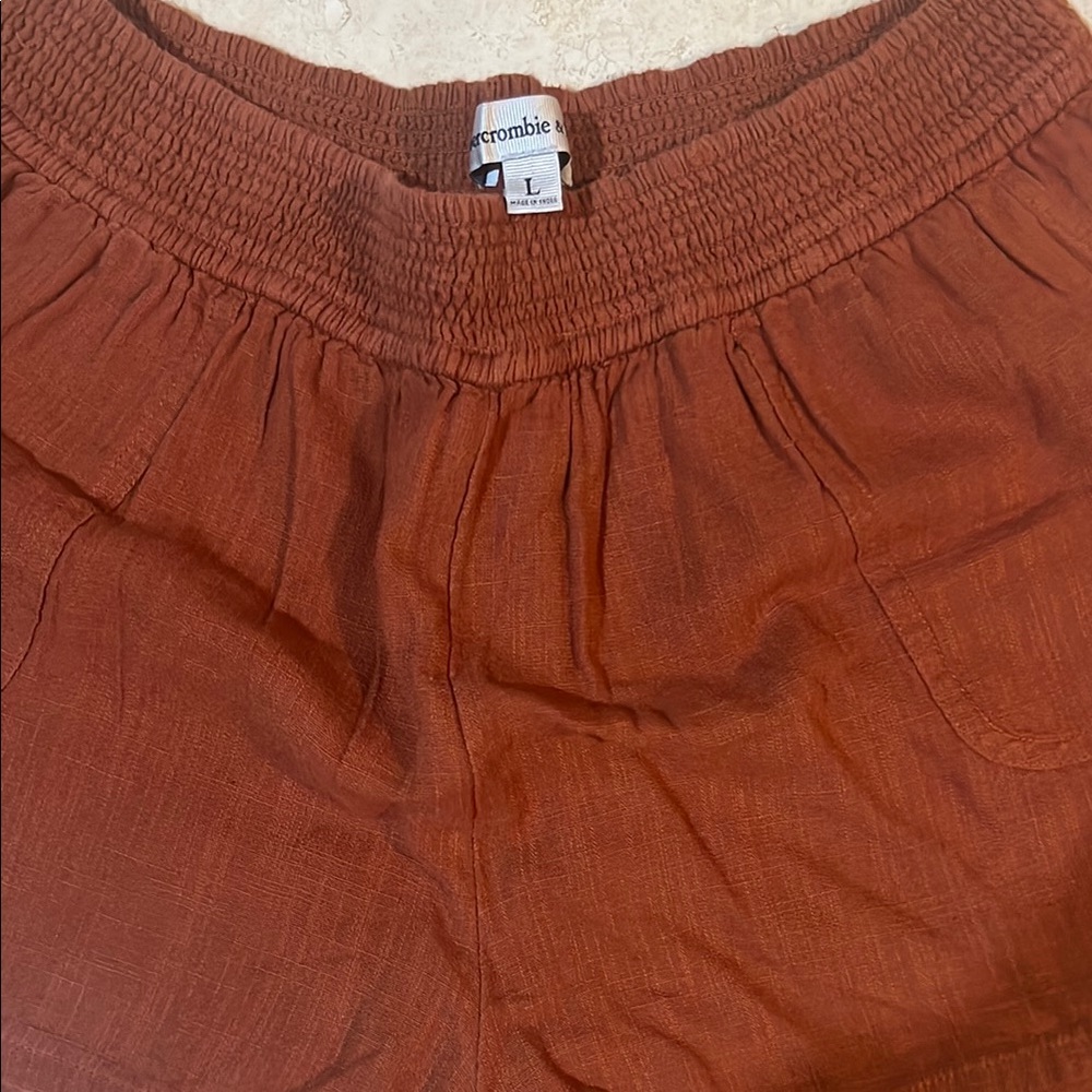 Abercrombie & Fitch Rust Shorts